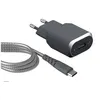 Image de Kit Force Power Chargeur secteur rapide + Câble renforcé USB vers USB-C