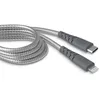 Image de Câble renforcé Force Power USB Type C vers Lightning MFI 2 m Gris
