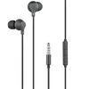 Image de BIGBEN Connected - Écouteurs avec micro - intra-auriculaire - filaire - jack 3,5mm - isolation acoustique - noir