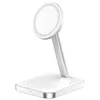 Image de Chargeur induction 3 en 1 Force Power MagSafe 15W Garantie à vie Blanc