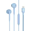Image de Ecouteurs filaires bouton Force Play Bleu