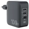 Image de Chargeur USB-A / 2x USB-C 100W Power Delivery GaN Universel Ultra Rapide Force Power Noir