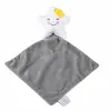 Image de Doudou avec Mouchoir "Étoile" 18cm Gris