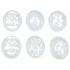 Image de Lot de 6 Pochoirs " ufs de Pâques" Transparent
