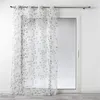 Image de panneau a oeillets 140 x 240 cm voile imprime transfert ancolie Douceur d'Intérieur