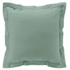 Image de Taie d'oreiller carrée 63x63 cm - Percale 100% coton Tilleul