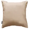 Image de Coussin passepoil 40 x 40 cm polyester uni essentiel Lin