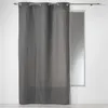 Image de Rideau à Oeillets "Panama" 140x240cm Gris Ardoise