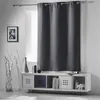 Image de Rideau a oeillets 140 x 180 cm occultant uni occult Ardoise Douceur d'Intérieur