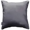 Image de Coussin passepoil 60 x 60 cm polyester uni essentiel Beton