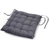 Image de Assise matelassee 40 x 40 cm polyester uni essentiel Beton
