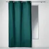 Image de Rideau a oeillets 140 x 240 cm coton uni panama Emeraude