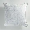 Image de Coussin Déco "Quadris" 40x40cm Blanc