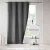 Image de Rideau a oeillets 140 x 260 cm polyester uni thermique icemount Anthracite