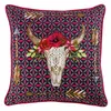 Image de Coussin Déco Passepoil "Aponi" 45x45cm Rouge