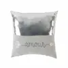 Image de Coussin Déco "Amour" 40x40cm Argent