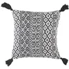 Image de Coussin Déhoussable "Scenarel" 40x40cm Noir & Blanc