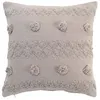 Image de Coussin lin déhoussable 40x40 cm en coton Alenia