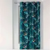 Image de Rideau à oeillets Blue Garden 140x260 cm