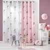 Image de Rideau à  illets "Petite Princesse" 140x260cm Rose