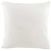 Image de Coussin Déco Uni "Angelia" 40x40cm Blanc
