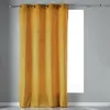 Image de Rideau à  illets "Velvetine" 140x240cm Jaune