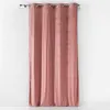 Image de Rideau tamisant a oeillets 140 x 240 cm velours imprimé or bellagold Rose Douceur d'Intérieur