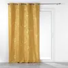 Image de Rideau à  illets Imprimé "Belflor" 140x260cm Jaune