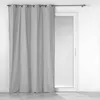 Image de Rideau à  illets "Mistraline" 140x240cm Gris Chiné