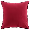 Image de Coussin Déco "Mistraline" 50x50cm Bordeaux