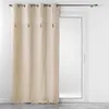 Image de Rideau à  illets "Rafina" 140x240cm Beige