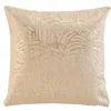 Image de Coussin Déco Imprimé "Solea" 40x40cm Or