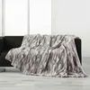 Image de Plaid Imitation Fourrure "Caribou" 180x220cm Naturel