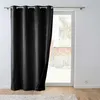 Image de Rideau Isolant Velours "Polarchic" 140x260cm Noir