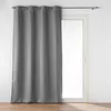 Image de Rideau Occultant Jacquard "Blake" 135x240cm Anthracite