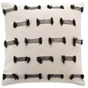 Image de Coussin Déco "Juline" 40x40cm Naturel