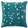 Image de Coussin Déco Imprimé "Sakura" 45x45cm Vert Emeraude