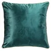 Image de Coussin Déco Velours "Noria" 45x45cm Bleu Pétrole