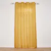 Image de Rideau à  illets "Zeline" 140x260cm Jaune