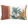 Image de Coussin Déco Franges "Palmanova" 30x50cm Multicolore