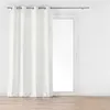 Image de Rideau à  illets en Velours "Mika" 140x260cm Blanc