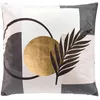 Image de Coussin Déco en Velours "Clarity" 45x45cm Multicolore