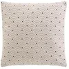 Image de Coussin Déco Chenille "Minela" 45x45cm Naturel