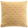 Image de Housse de Coussin Jacquard "Echo" 40x40cm Ocre
