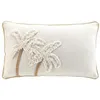 Image de Coussin Déco Tufté "Sahara" 30x50cm Naturel