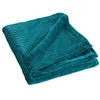 Image de Plaid Uni en Flanelle "Nelia" 125x150cm Bleu