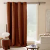 Image de Rideau obscurcissant bouclette terracotta 140x260 Winona