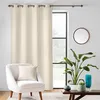 Image de Rideau obscurcissant flanelle naturel 140x260 Nils