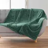 Image de Plaid polaire cocooning 125x150 cèdre Mini Frosty