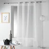 Image de Panneau a oeillets 140 x 280 cm etamine crash telma Blanc Douceur d'Intérieur